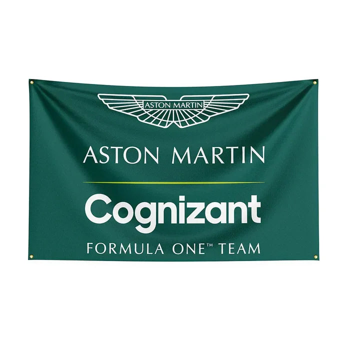 ASTON MARTIN FLAG - F1 Vintage Jackets