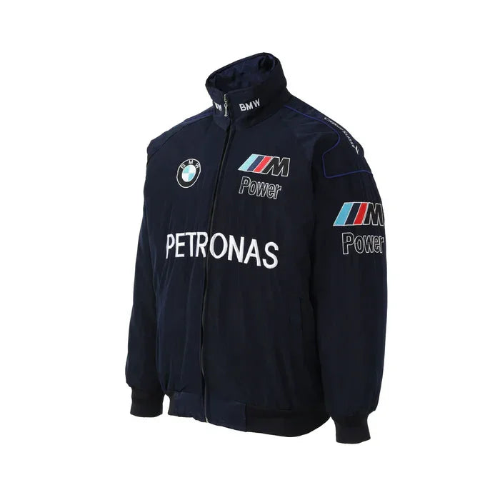 BMW Vintage Racing Jacket Blue - F1 Vintage Jackets