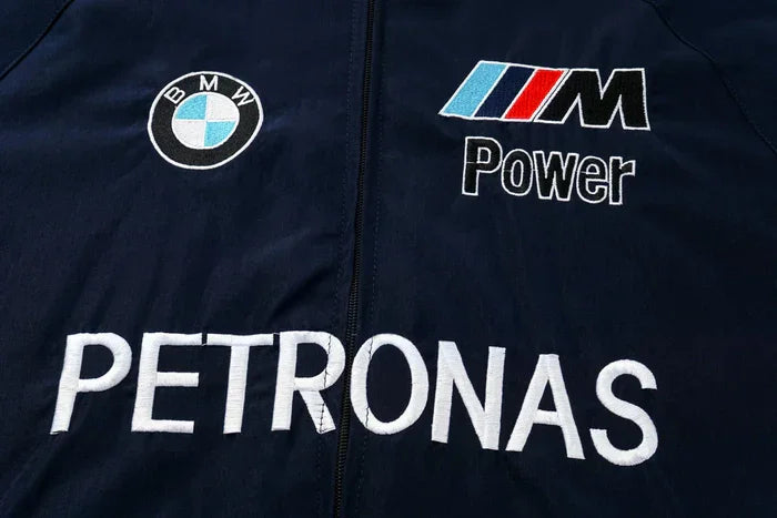 BMW Vintage Racing Jacket Blue - F1 Vintage Jackets