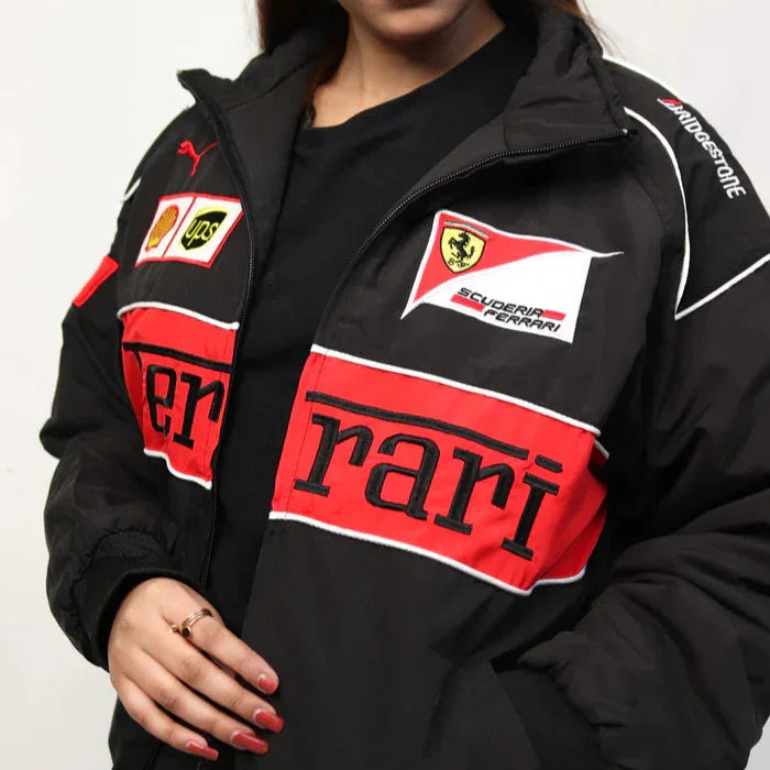 Imported Ferrari Vintage Jacket Black - F1 Vintage Jackets