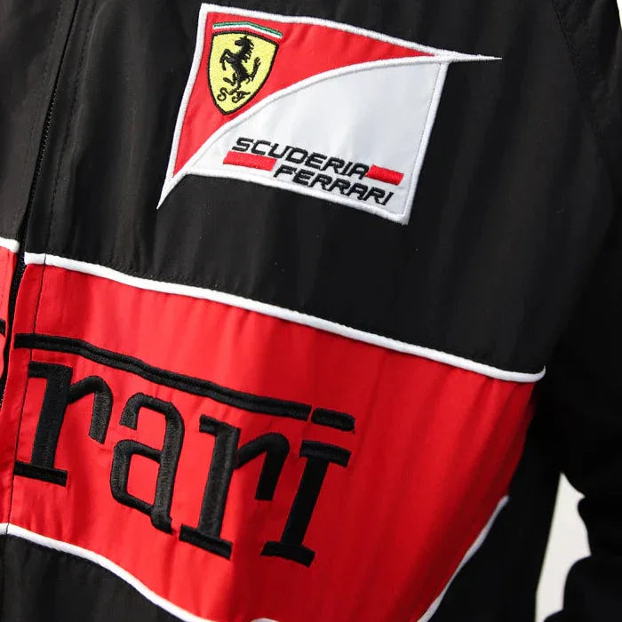 Imported Ferrari Vintage Jacket Black - F1 Vintage Jackets