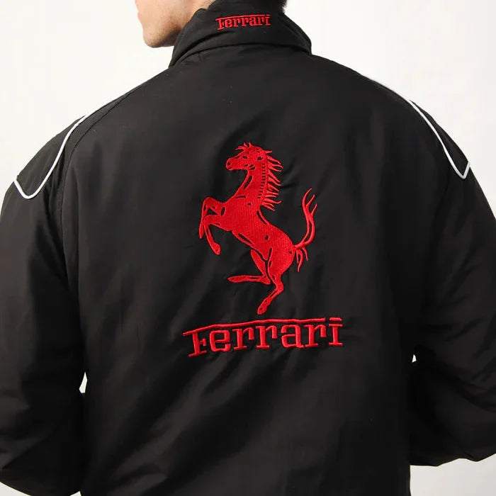 Imported Ferrari Vintage Jacket Black - F1 Vintage Jackets
