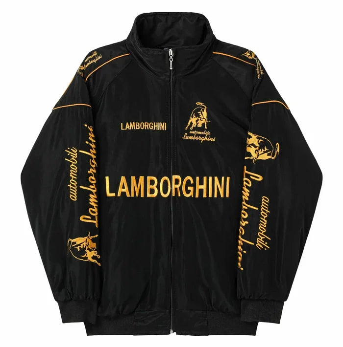 Lamborghini Vintage Racing Jacket - F1 Vintage Jackets