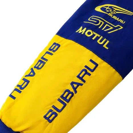 Subaru Vintage Racing Jacket Blue - F1 Vintage Jackets