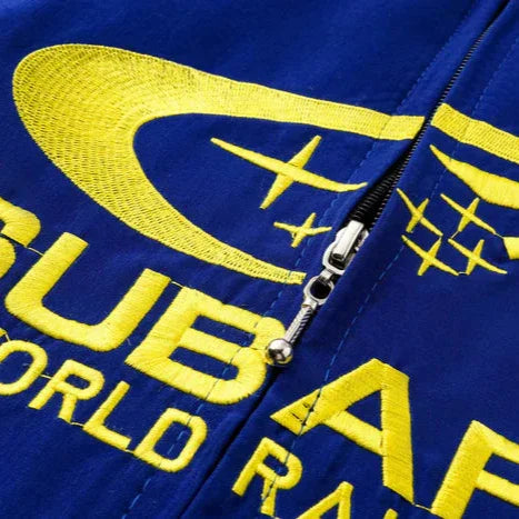 Subaru Vintage Racing Jacket Blue - F1 Vintage Jackets